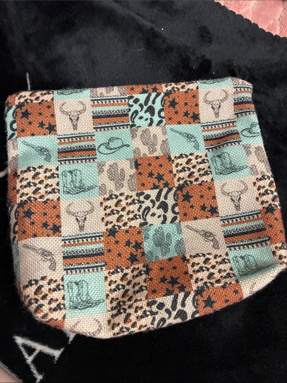 Western Cosmetic Bag